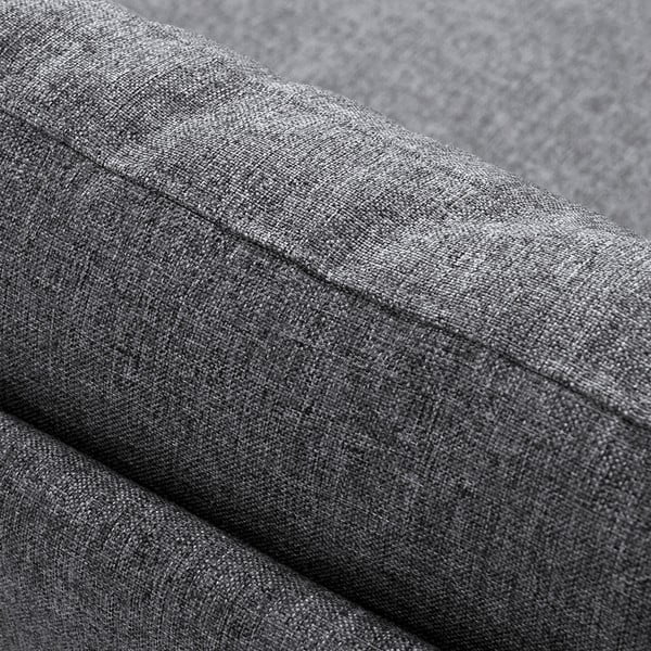 Pelēks krēsls ar roku balstu labajā pusē un uzglabāšanas dēli Balcab Home Martha-image-3