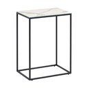Sānu galdiņš ar keramikas virsmu 30x45 cm Rewena – Kave Home