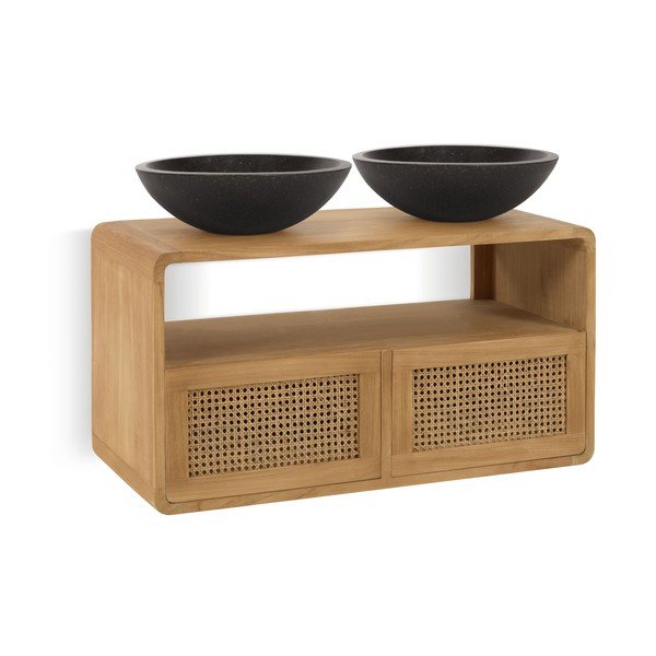 Skapītis zem izlietnes no tīkkoka Kave Home Sabiela-image-4