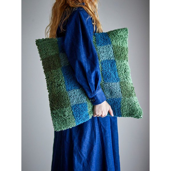 Kokvilnas dekoratīvais spilvens 50x50 cm Pil – Bloomingville-image-3