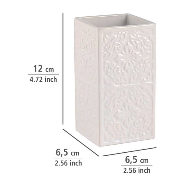 Balts keramikas vannas istabas piederumu komplekts Cordoba – Wenko-image-2