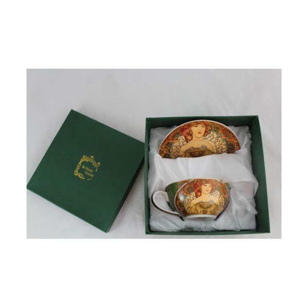 Alfonss Mucha - krūze ar apakštasīti Sapņošana-image-1