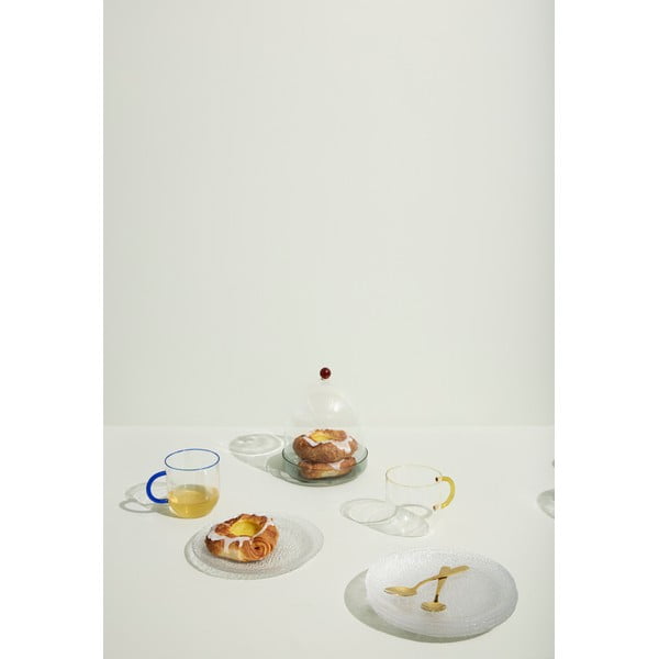 Stikla šķīvis ø 27 cm Fuyu – Hübsch-image-2