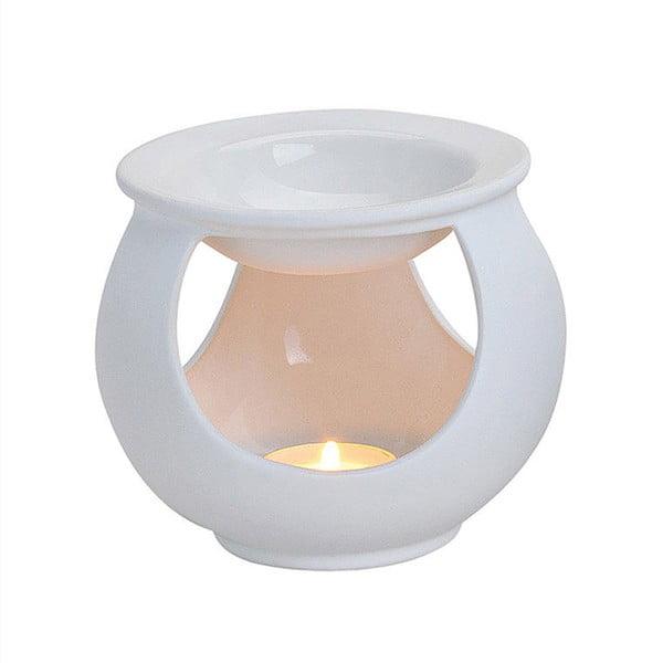 Balta keramikas aromātiskā lampa Dakls Essential
