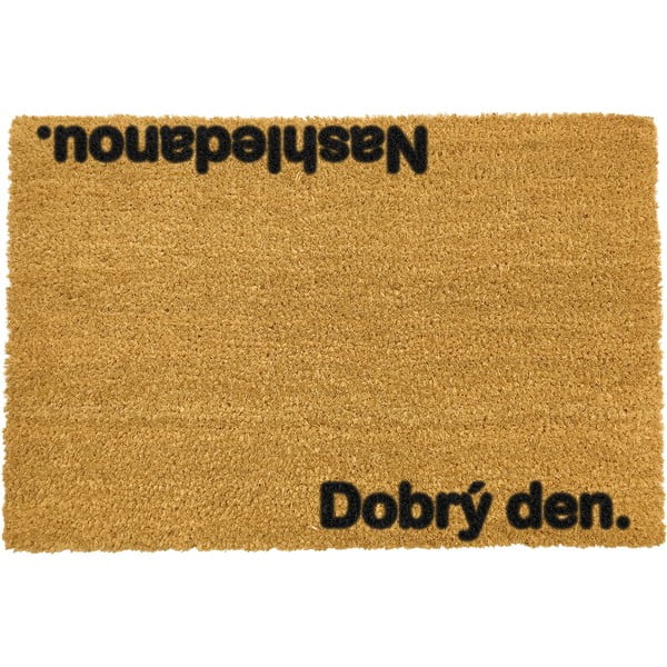 Dabīgās kokosšķiedras paklājs Artsy Doormats Goodbye, 40 x 60 cm