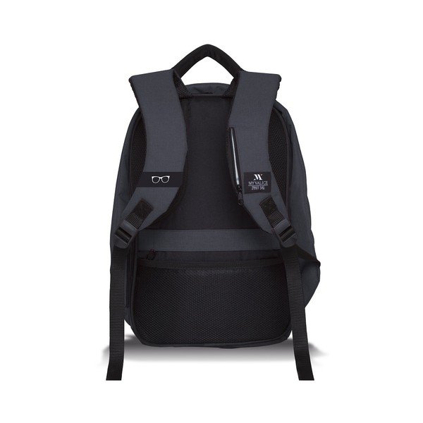 Tumši pelēka/melna mugursoma ar USB portu My Valice SECRET Smart Bag-image-3