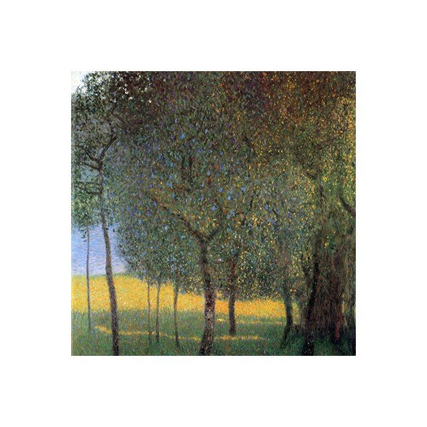 Gustava Klimta reprodukcija - Augļu koki, 55 x 55 cm