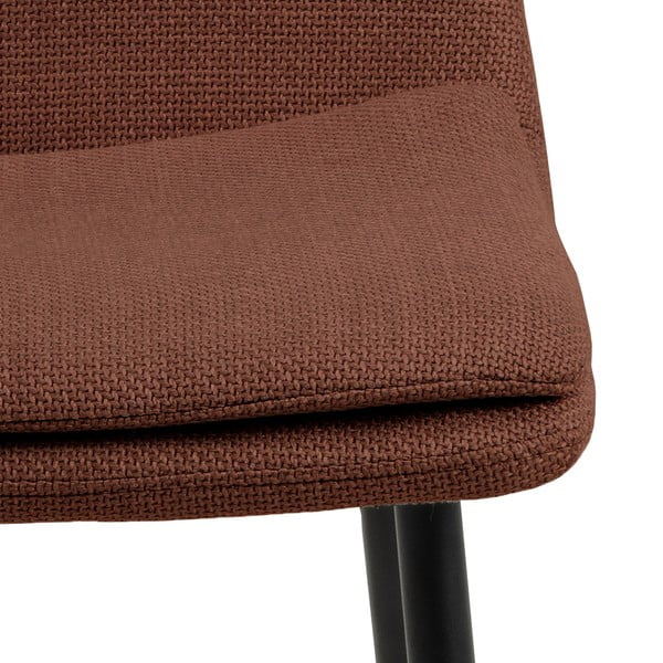 Terakotas oranžs pusdienu krēsls Becca – Actona-image-3