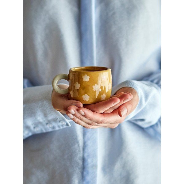 Brūna keramikas bērnu krūze 110 ml Nini – Bloomingville-image-4