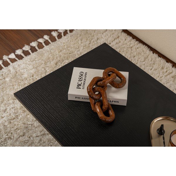 Melns matēts žurnālgaldiņš 60x119 cm Sabin – Kalune Design-image-2