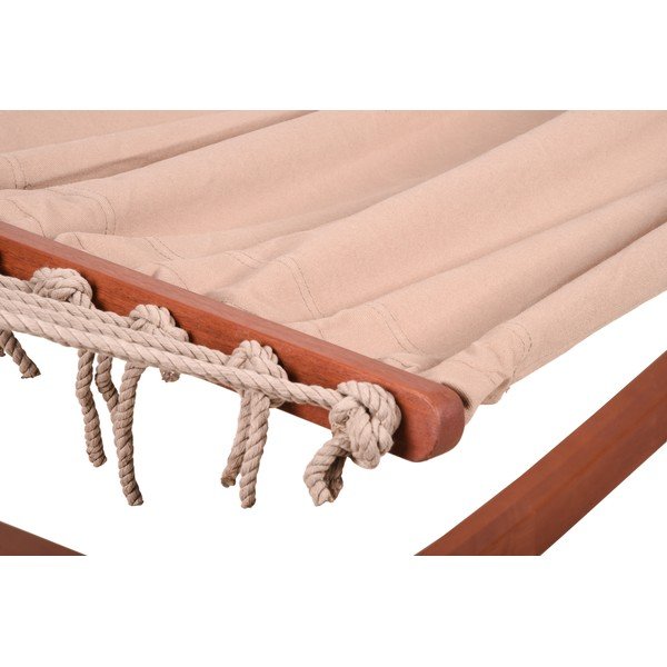 Dārza šūpuļkrēsls uz eikalipta koka konstrukcijas Garden Pleasure Hammock Madeira-image-2