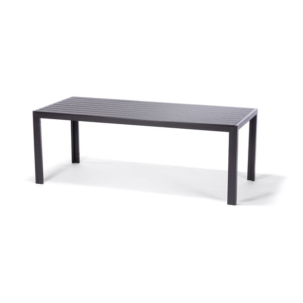 Melns dārza galds 8 personām Bonami Selection Viking, 90 x 205 cm, 90 x 205 cm-image-1