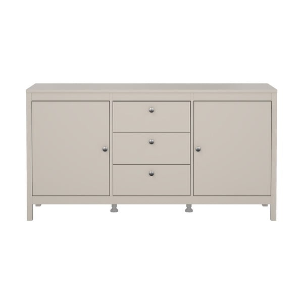 Pelēkbēša kumode 152x80x38 cm Madrid – Tvilum-image-1