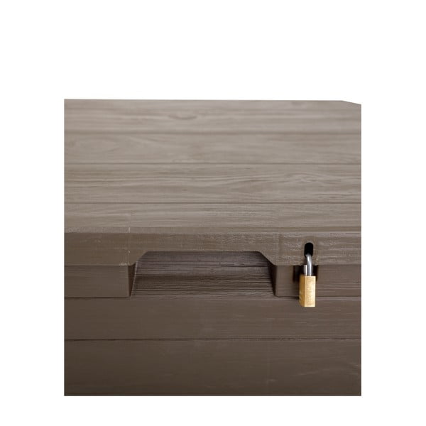 Tumši brūna dārza uzglabāšanas kaste Woodys – Toomax-image-4