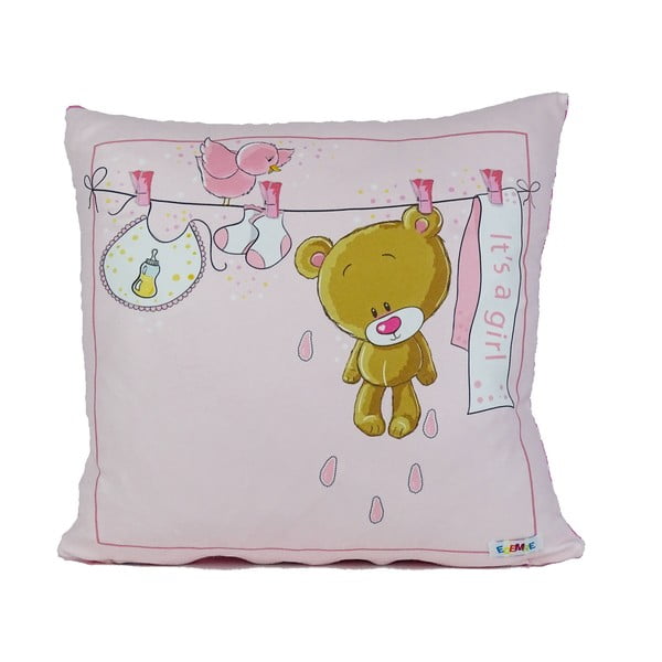 Rozā bērnu sega 85x125 cm – OYO kids-image-2