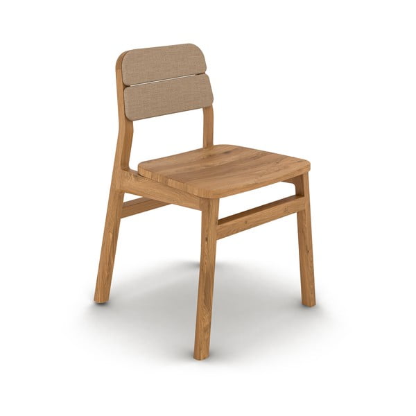 Dabīga toņa ozola masīvkoka pusdienu krēsli (2 gab.) Twig – The Beds