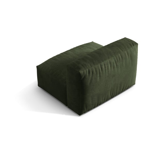 Zaļa samta (vidējā moduļa) modulārā dīvāna daļa Martina – Micadoni -image-2