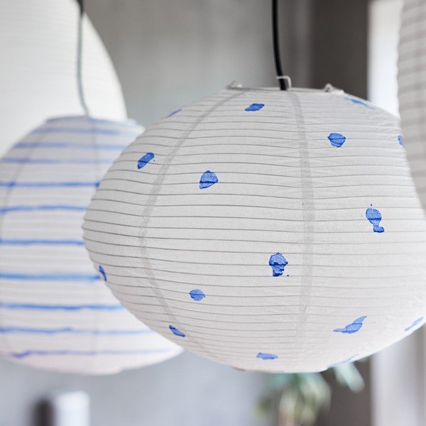 Ziloņkaula krāsas abažūrs ø 44 cm Moyo – OYOY Living Design-image-3
