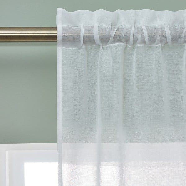 Balts dienas aizkars no voiles 140x183 cm Countryside Floral – Catherine Lansfield-image-2