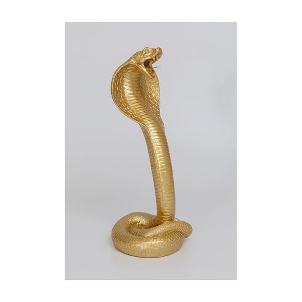 Dekoratīva figūriņa zelta krāsā Kare Design Snake