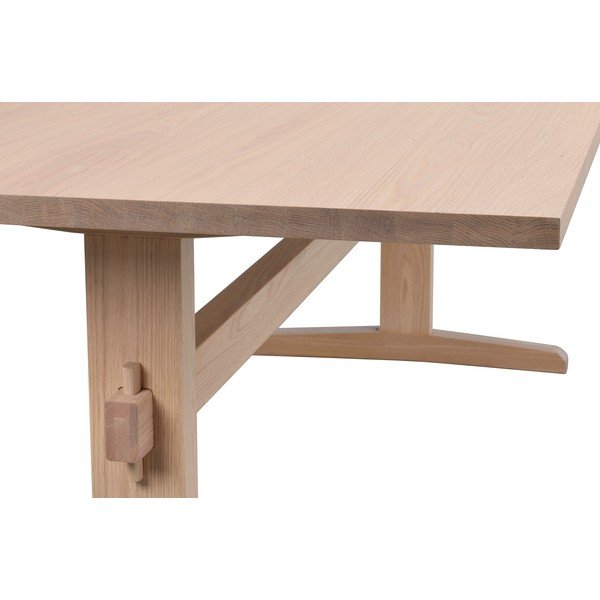 Izvelkams ēdamgalds ar ozolkoka imiācijas virsmu 240x95 cm Westville – Rowico-image-3