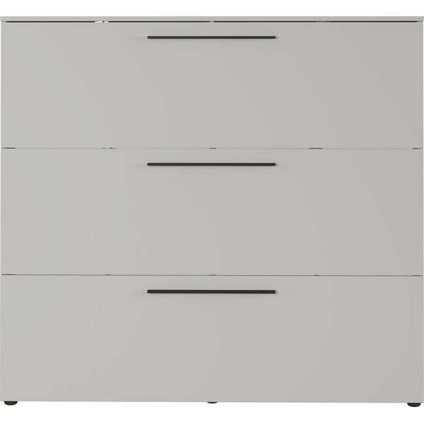 Pelēks/bēšs atvāžamais apavu plaukts Utah – Germania-image-1