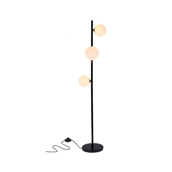 Melna stāvlampa (augstums 150 cm) Kama – Candellux Lighting-image-1