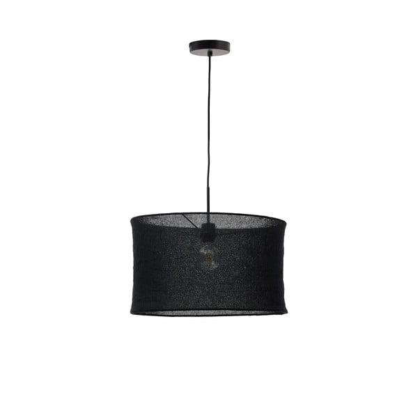 Melns abažūrs ø 50 cm Mariela – Kave Home