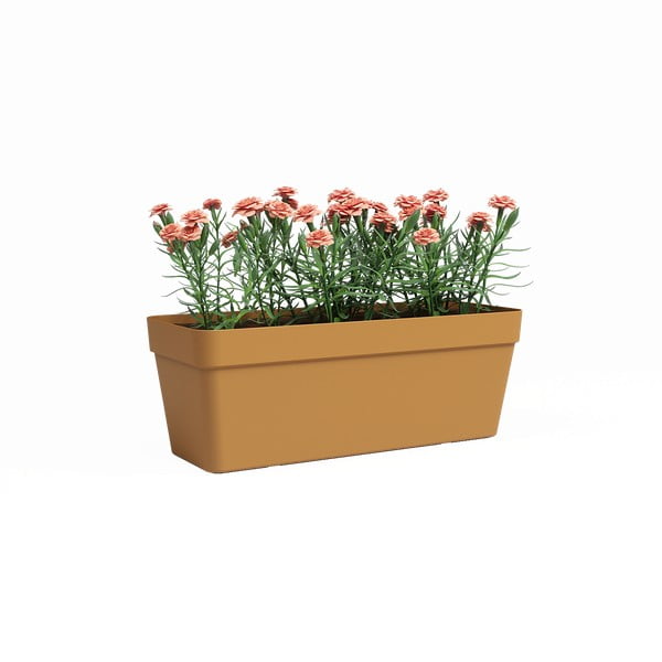 Pārstrādātas plastmasas pašlaistoša puķu kaste 50 cm Capri – Artevasi-image-1