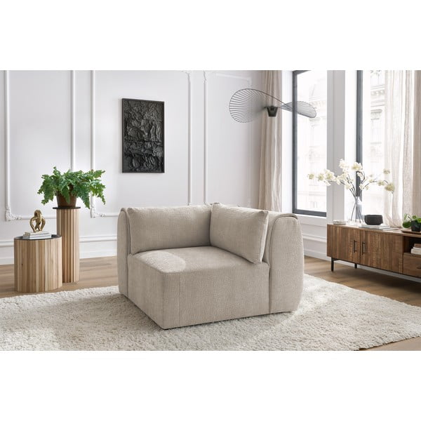 Bēšs modulārais dīvāns Jeanne – Bobochic Paris-image-1