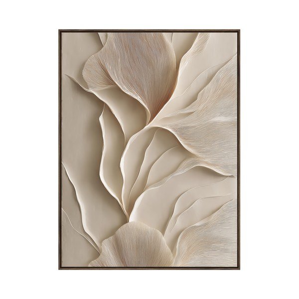 Drukāta glezna ar rāmi 60x80 cm Gentle Curves – Styler