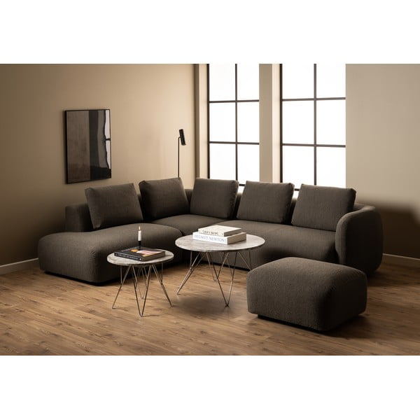 Marmora apaļš sānu galdiņš ø 55 cm Prunus – Actona-image-4