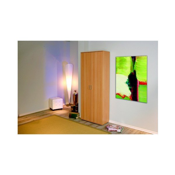 Brūns divu durvju skapis Evegreen House Home, augstums 189 cm-image-3