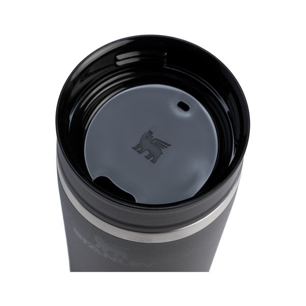 Melna nerūsējošā tērauda termokrūze 350 ml Café-To-Go Travel Mug Black 2.0 – Stanley-image-4
