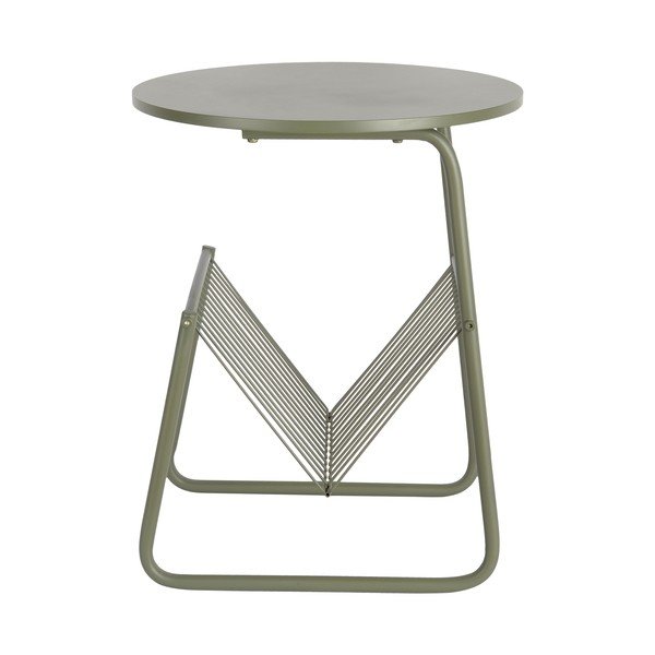 Metāla apaļš sānu galdiņš ø 40 cm Riqueza Revista – Leitmotiv-image-3