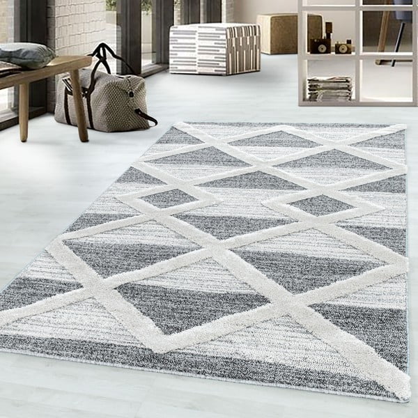 Pelēks paklājs 60x110 cm Pisa – Ayyildiz Carpets-image-1