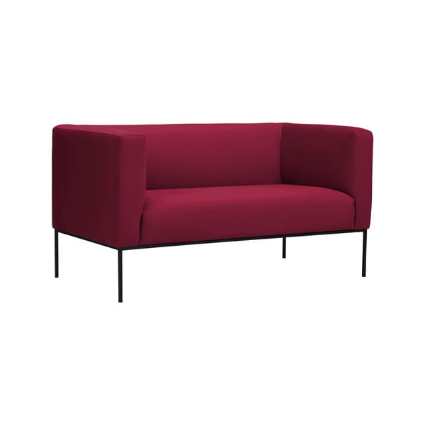 Sarkans divvietīgs dīvāns Windsor & Co Sofas Neptune-image-1