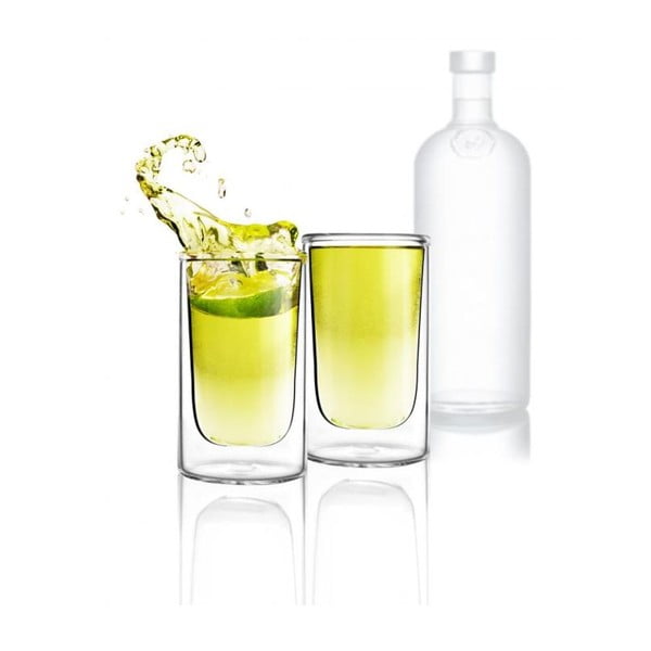 2 dubulto glāžu komplekts Vialli Design Amo Shot, 50 ml-image-1