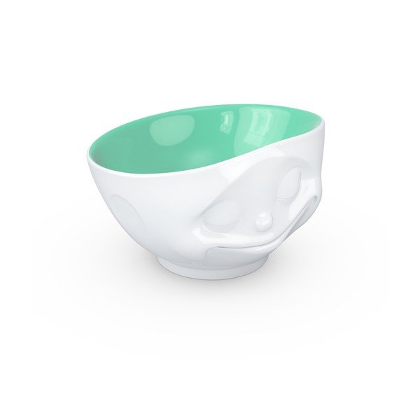 Balta porcelāna bļoda Laimīgs 58products-image-1