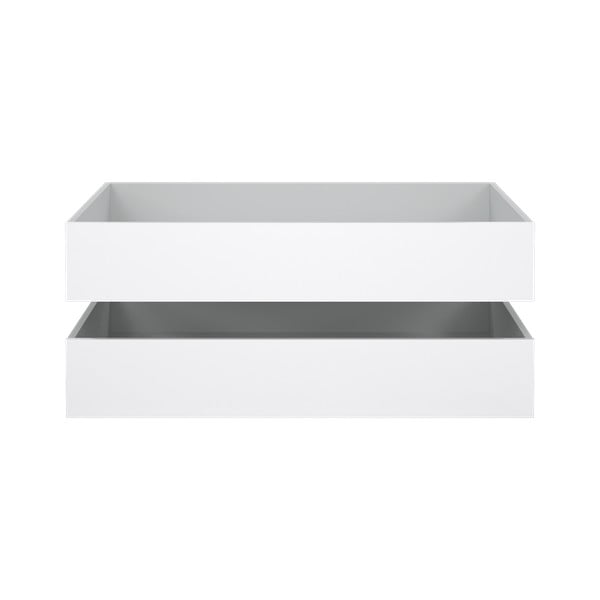 Baltas atvilktnes zem gultas (2 gab.) Naia – Tvilum-image-2