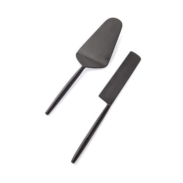 Nerūsējošā tērauda tortes pasniegšanas komplekts (2 gab.) Bronte – Bizzotto-image-1