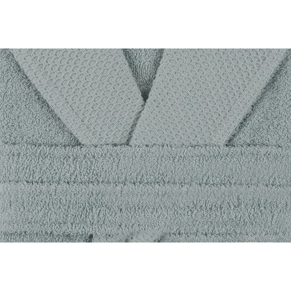 Piparmētru zaļš kokvilnas halāts M izmērs Cappa – Foutastic-image-3