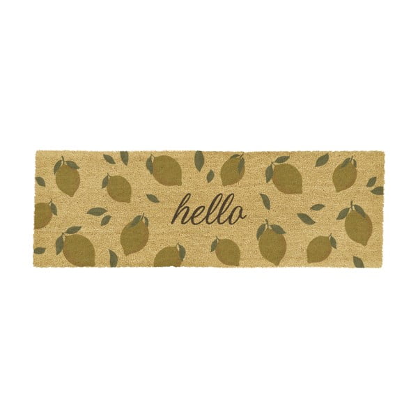 Kokosšķiedras kājslauķis 40x120 cm Hello Lemons – Artsy Doormats