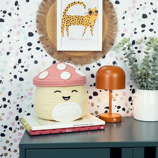 Bēšs tekstila bērnu rotaļlietu grozs ø 23x22 cm Fizz Malcolm – SQUISHMALLOWS-image-1