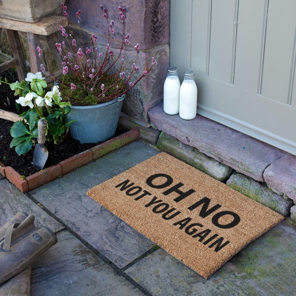 Kokosšķiedras kājslauķis 40x60 cm Not You Again – Artsy Doormats-image-3