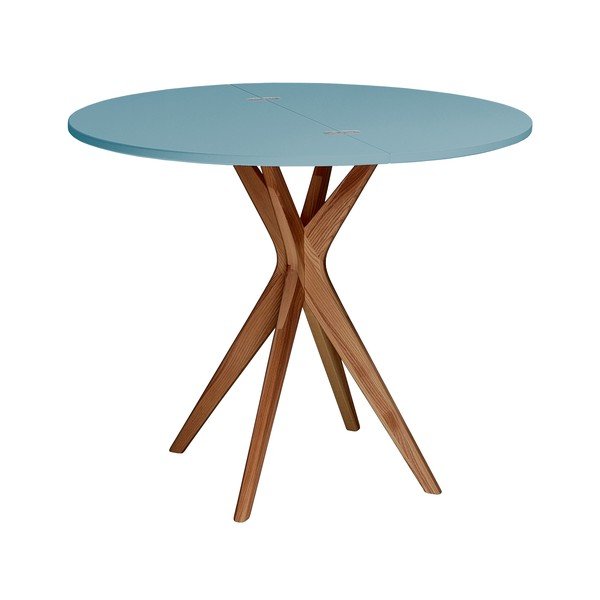 Apaļš izvelkams ēdamgalds 45x90 cm Jubi – Ragaba-image-2