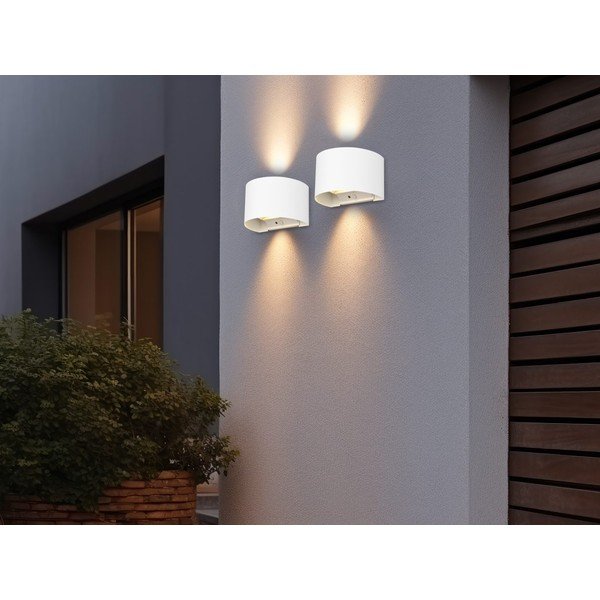 LED sienas āra gaismeklis ar kustības sensoru (augstums 10 cm) Talent – Reality-image-3
