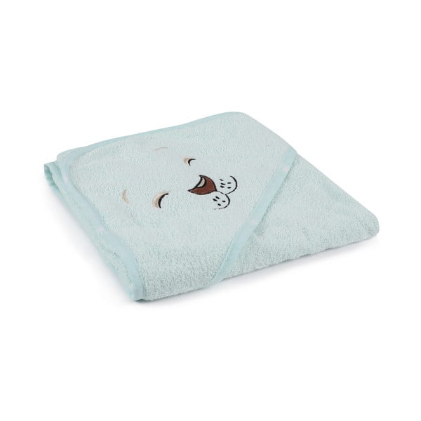 Piparmētru zaļš kokvilnas bērnu halāts 1–2 gadu vecumam Aslan – Foutastic-image-3