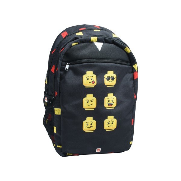 Zila LEGO® Faces pagarinātā skolas mugursoma