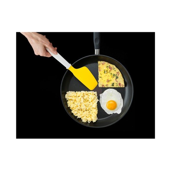 Dzeltena un balta silikona lāpstiņa Joseph Joseph Elevate-image-2